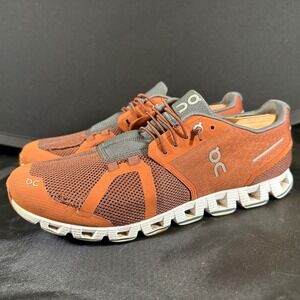 On Running Cloud‎ 5 Men's 9.5 Running Shoes Burnt Orange Lightweight Sneakers